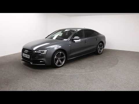 USED AUDI A5 2.0 SPORTBACK TDI BLACK EDITION S/S 5d AUTO 175 BHP 2014