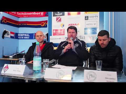 Pressekonferenz Hertha 03 - 1.FC Frankfurt