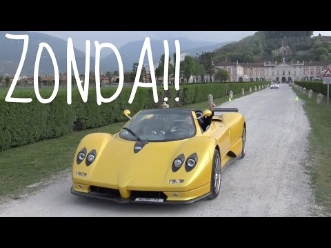 I DRIVE A PAGANI ZONDA!!