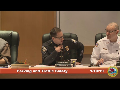 Parking and Traffic Safety Committee 1.10.2019