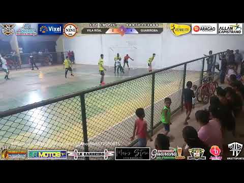 2° TEMPO: VILA REAL X GUARIROBA II TAÇA CIDADE DE FUTSAL MASCULINO ITAPECURU 152 ANOS