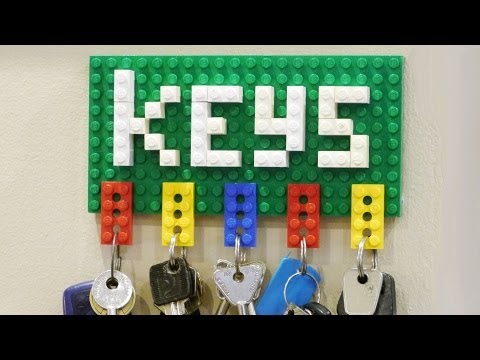 How to Make a Lego Key Holder