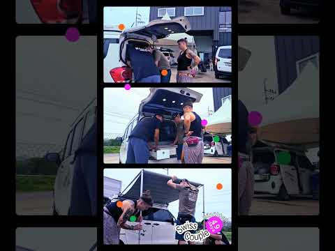 한국 캠핑카 여행 로드트립 | 스위스 커플 49일 장기 차박 미니칸