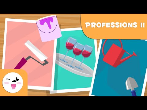 Jobs and Occupations II - Vocabulary for Kids