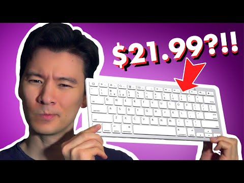OMOTON Ultra-Slim Wireless Keyboard for Mac, Stable Bluetooth Connection, Ergonomic Tilt Angel, Auto Sleep Energy Saving & Portable for Business Trip & Travel, Compatible with MacOS 10.10+, Black video review thumbnail