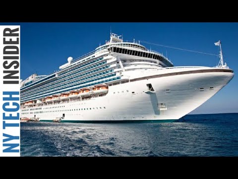 Huge Cruise Ship Production Process Time Lapse I Ship Building & Launch Technology I NY Tech Insider