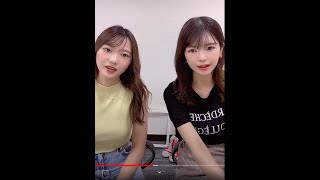 J D二人組　tiktokライブ　かわいい