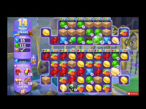 Wonka's World of Candy Level 834 NO BOOSTERS - A S GAMING ✔