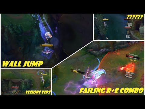 AKALI W+E WALL JUMP & other basic things I learned after 100 days of playing her | League of Legends
