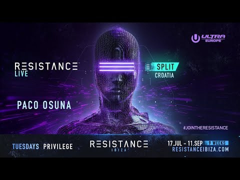 Paco Osuna DJ set  @ Ultra Croatia: Resistance 2018 - Day 1 (BE-AT.TV)