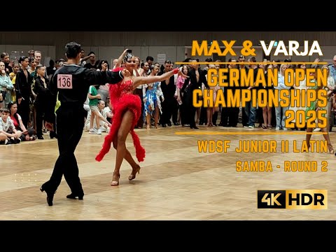 GOC 2025: Max & Varja | The Vibrant Samba (Junior II Latin - R2, H6)