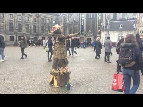 Street Performer - Dam Square,Amsterdam