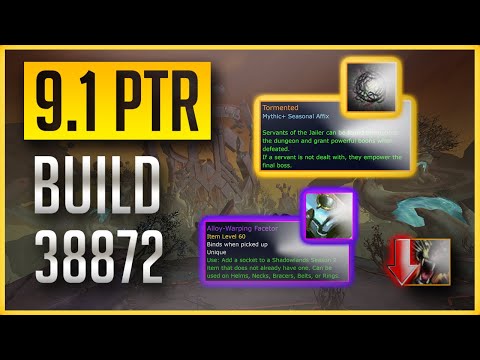 Season 2 Mythic+ Affix: Tormented - QoL on Legendaries & Sockets - Balance Tuning for Druids and DKs