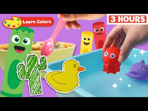Learn Colors for Kids | Educational Videos for Toddlers | Color Crew | First University