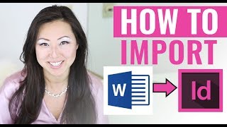 How To Import Text Into InDesign WITHOUT having to Reformat