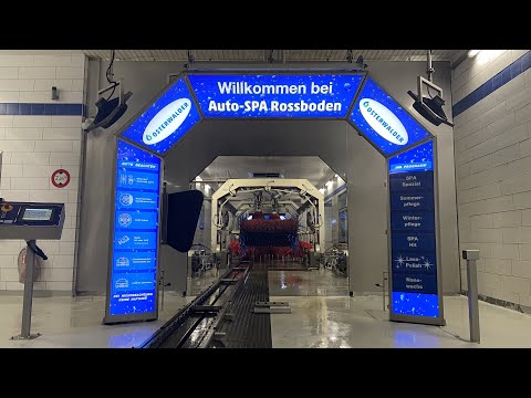 Textile Holz-Waschstraße | Auto-Spa Rossboden