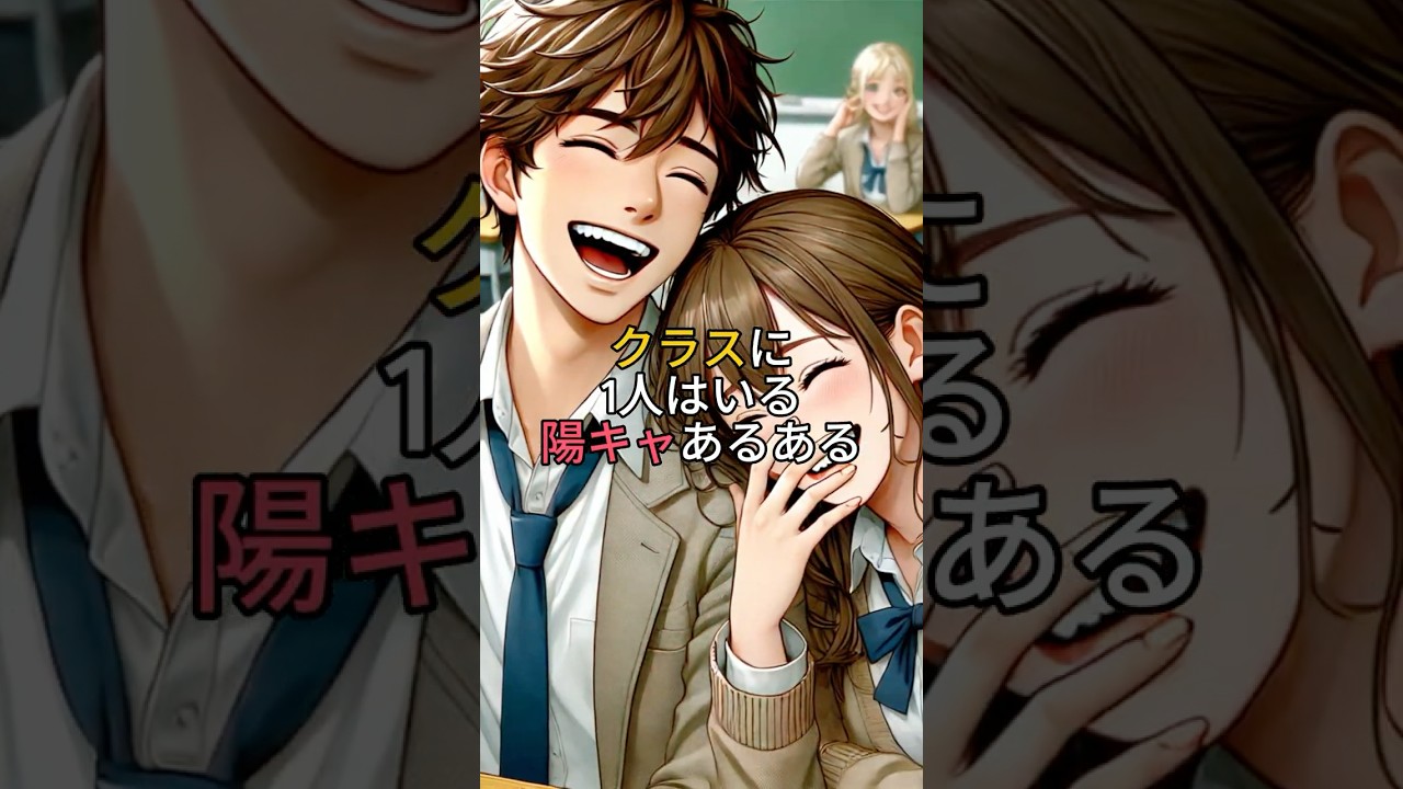クラスに1人はいる陽キャあるある　#shorts #雑学 #豆知識 #おもしろ