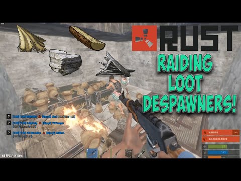Rust Raids S1E7: Raiding Loot Despawners!