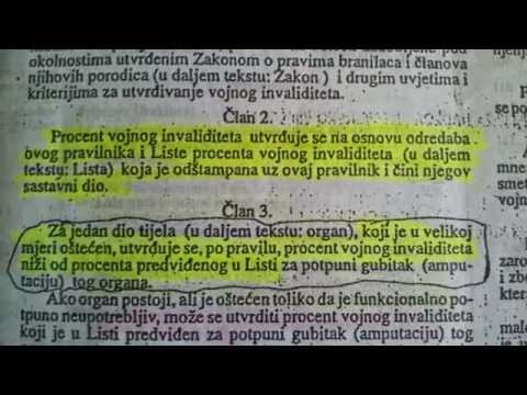 KAPIĆ MEHMED RVI IZ CAZINA  NEZADOVOLJSTVO RADOM INSTITUTA ZA MEDICINSKO VJEŠTAČENJE