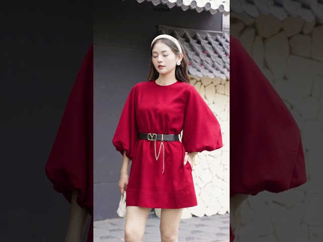 NT11S024 - Đầm tuyết nhung