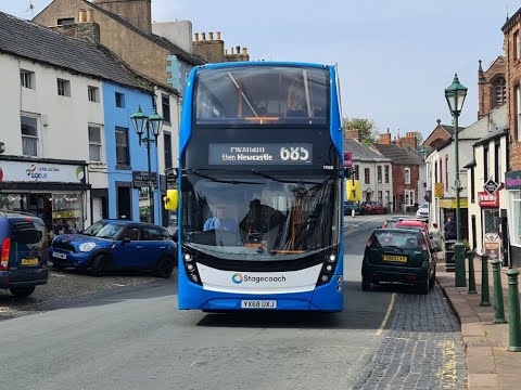 Stagecoach Cumbria and North Lancashire E400MMC 11158 Route 685