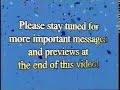 Stay Tuned For Important Messages Bumper