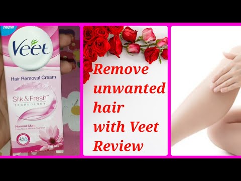 How to use hair removal cream. Veet Review. Side...