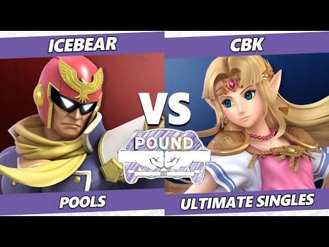 Pound 2022 - IceBear (Captain Falcon) Vs. CBK (Zelda) SSBU Smash Ultimate Tournament