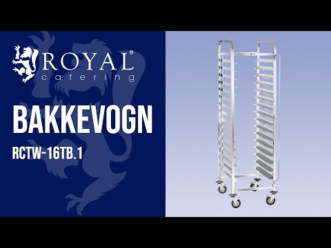 Produktvideo - Bakkevogn - plads til 16 bakker