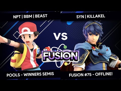 Fusion #75 - NPT BBM Beast (Pokemon Trainer) vs SYN Killakel (Marth) - Pools - Winners Semis