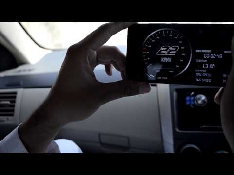 Digital GPS Speedometer Odometer Offline HUD View Video