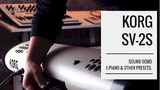 Video thumbnail for #KORG SV2 / #SV2S - Best #Stagepiano 2020 with built-in Speakers | E-Piano, Organ | Sound Demo by Soulkeys