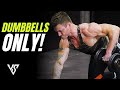 Full Back Workout with DUMBBELLS ONLY (7 Exercises!)