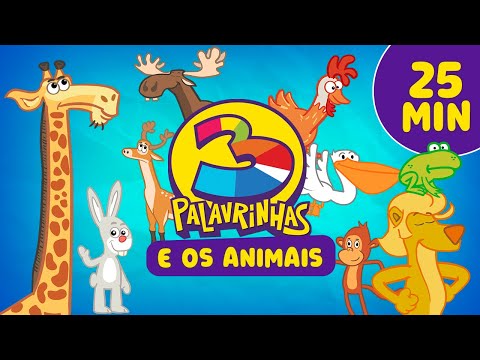 3 Palavrinhas e os Animais: Aprendendo o amor de Deus com os bichinhos!