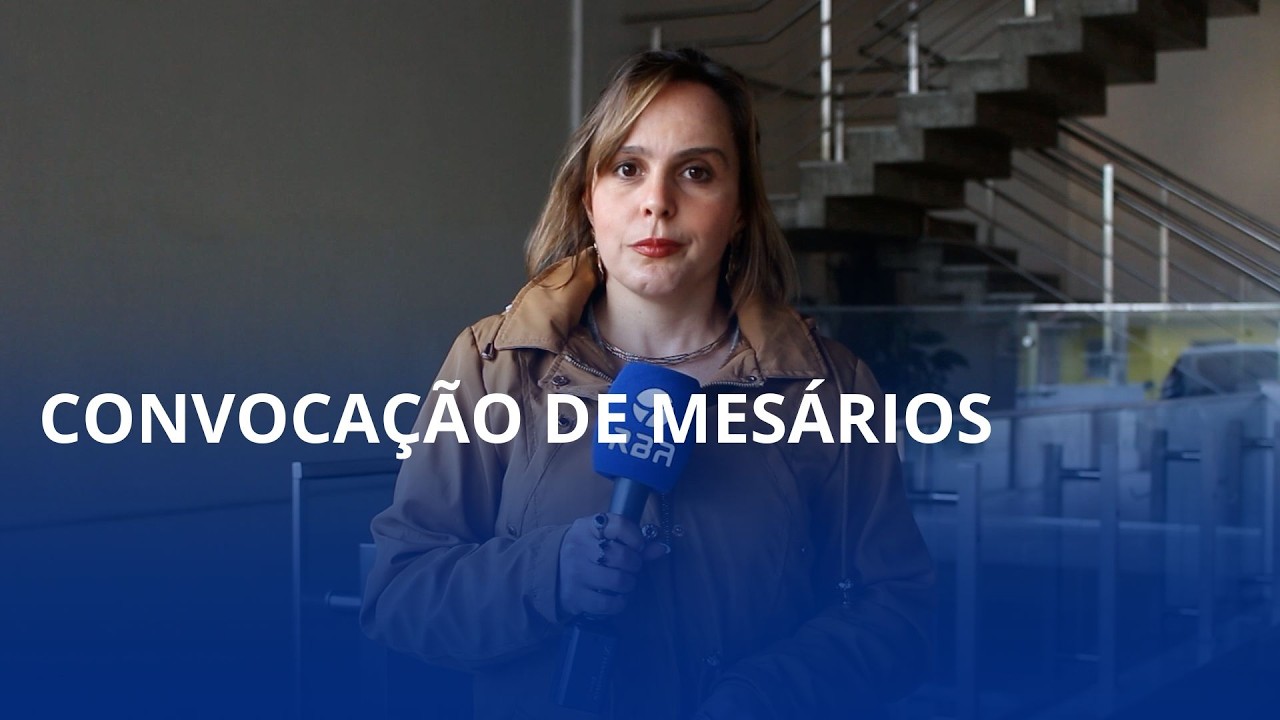Convocação de mesários. TRE-SC vai enviar mensagens na próxima semana