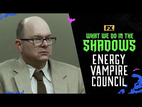 Colin and Evie Face the Council of Energy Vampires - Scene | What We Do In The Shadows | FX
