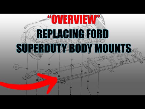 Replacing Body Cab Mounts in my F250: Options, Challenges, and Solutions. Ford SuperDuty 2008-2012