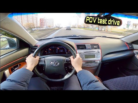 Thumbnail for 2008 Toyota Camry XV40 (2.4 AT) POV test drive by Toyota Camry (XV40)