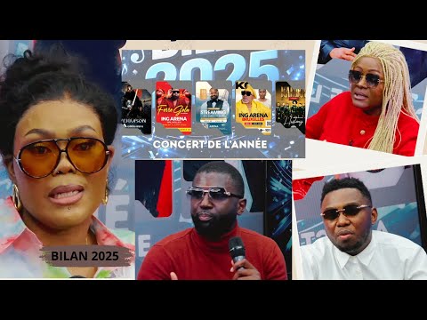 BILAN 2025 CARINE MOKONZI,MIGUE NIEMA,MARLÈNE KASANGA,YOLO CONCEPT / CONCERT DE L'ANNEE