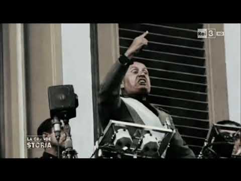 St3_c8_Mussolini e il "sovrano disprezzo" nei confronti delle teorie razziste (Bari 1934), a colori