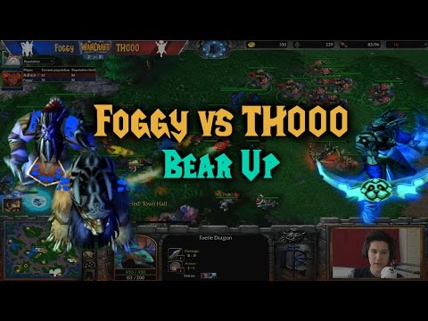 Warcraft 3 | Foggy (N) vs TH000 (H) | BEAR UP
