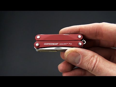 Leatherman Squirt PS4 Red 831189 Spring Action Pliers Key Leatherman Squirt PS4 Red 831189 Spring Action Pliers Key