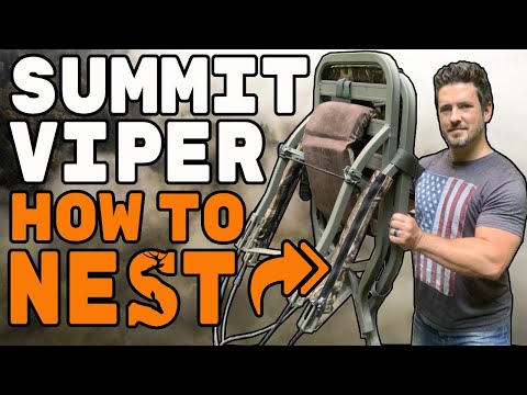 How to Nest your Summit Viper for Transport.🤫🦌Pack up Your Summit Stand for Stealth Backpacking