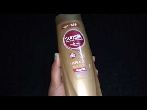 Review of sunsilk hairfall solution shampoo