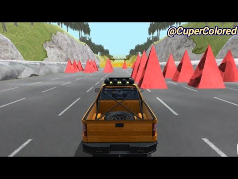 Car Crash Simulator - Deadly Descent | Gameplay (Android)