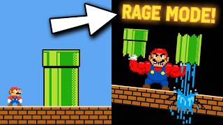 Mario, but he goes RAGE MODE?! - BTG Reacts to funny Mario Videos