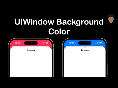 How to change the color of a UIWindow in SwiftUI (SceneDelegate, Prog. UIKit, UIHostingController)