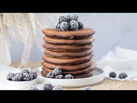 Fluffy Chocolate Pancakes Recipe | Easy and Delicious Homemade Breakfast