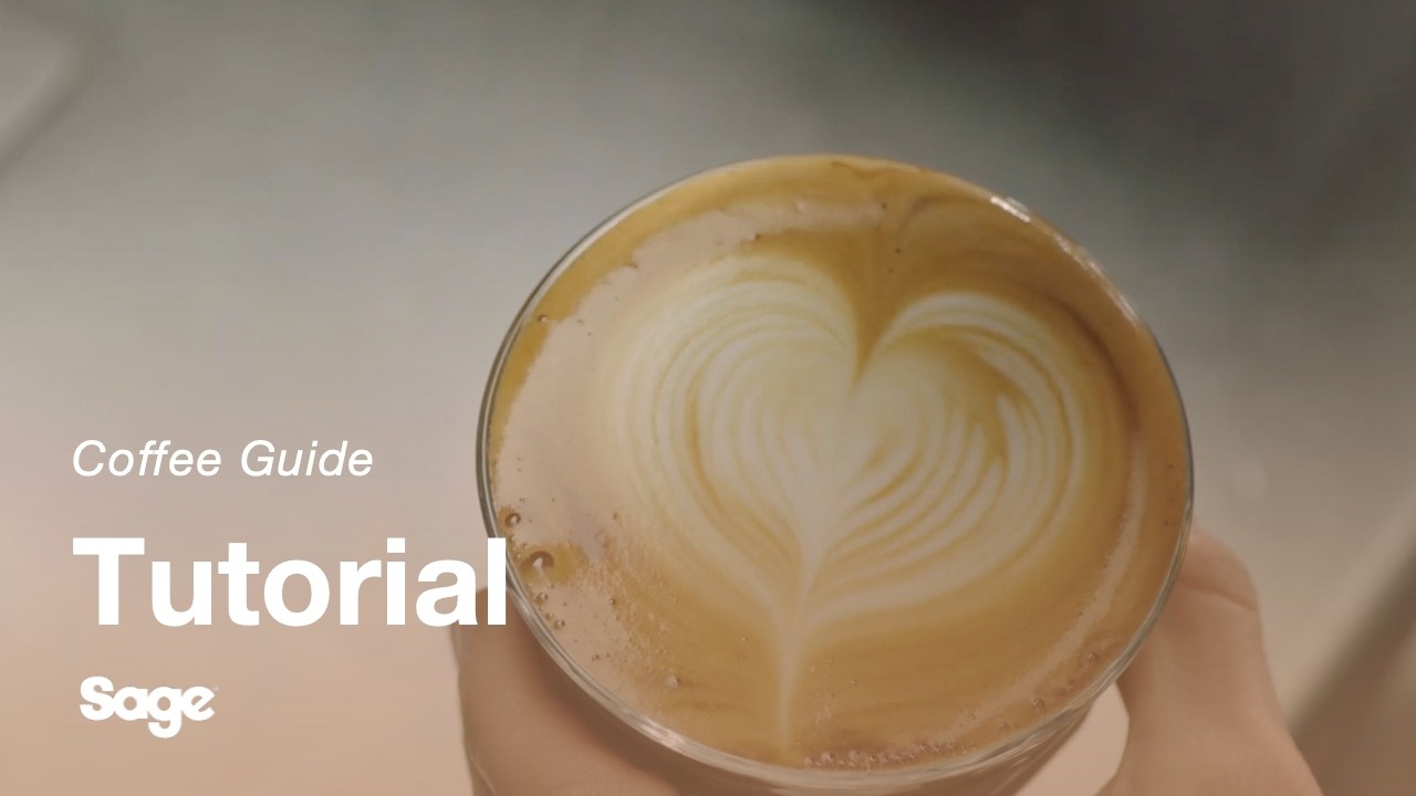 How to create latte art: the heart