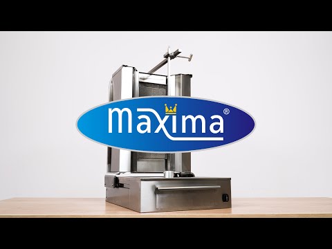 Maxima Gastro Dönergrill - 4 Brenner - 70 kg Fleisch - Gas